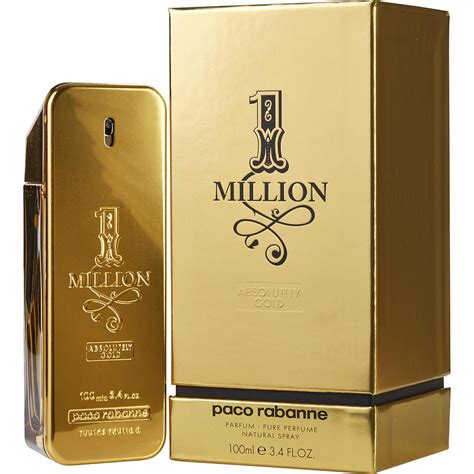 golden metallic paco rabanne perfume box|rabanne million gold bottle.